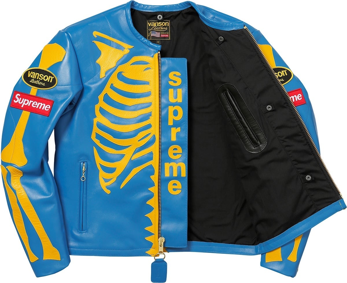 Supreme®/Vanson® Leather Bones Jacket view 24